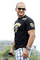 RIO DE JANEIRO, BRAZIL - JANUARY 11:  UFC Heavyweight Champion Junior dos Santos attends the UFC 142 Open Workouts at Barra de Tijuca Beach on January 11, 2012 in Rio de Janeiro, Brazil.  (Photo by Josh Hedges/Zuffa LLC/Zuffa LLC via Getty Images)