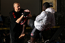 NASHVILLE, TN - JANUARY 18:  Melvin Guillard works out for the media during the UFC on FX open workouts at the Nashville MMA Gym on January 18, 2012 in Nashville, Tennessee.  (Photo by Josh Hedges/Zuffa LLC/Zuffa LLC via Getty Images)