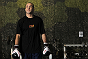 NASHVILLE, TN - JANUARY 18:  Josh Neer works out for the media during the UFC on FX open workouts at the Nashville MMA Gym on January 18, 2012 in Nashville, Tennessee.  (Photo by Josh Hedges/Zuffa LLC/Zuffa LLC via Getty Images)