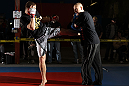 NASHVILLE, TN - JANUARY 18:  Duane "Bang" Ludwig works out for the media during the UFC on FX open workouts at the Nashville MMA Gym on January 18, 2012 in Nashville, Tennessee.  (Photo by Josh Hedges/Zuffa LLC/Zuffa LLC via Getty Images)