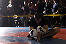NASHVILLE, TN - JANUARY 18:  Jim Miller works out for the media during the UFC on FX open workouts at the Nashville MMA Gym on January 18, 2012 in Nashville, Tennessee.  (Photo by Josh Hedges/Zuffa LLC/Zuffa LLC via Getty Images)