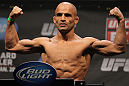 NASHVILLE, TN - JANUARY 19:  Kamal Shalorus weighs in during the UFC on FX official weigh in at Bridgestone Arena on January 19, 2012 in Nashville, Tennessee.  (Photo by Josh Hedges/Zuffa LLC/Zuffa LLC via Getty Images)