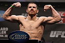 NASHVILLE, TN - JANUARY 19:  Jim Miller weighs in during the UFC on FX official weigh in at Bridgestone Arena on January 19, 2012 in Nashville, Tennessee.  (Photo by Josh Hedges/Zuffa LLC/Zuffa LLC via Getty Images)