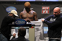 NASHVILLE, TN - JANUARY 19:  Melvin Guillard weighs in during the UFC on FX official weigh in at Bridgestone Arena on January 19, 2012 in Nashville, Tennessee.  (Photo by Josh Hedges/Zuffa LLC/Zuffa LLC via Getty Images)