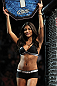 NASHVILLE, TN - JANUARY 20:  UFC Octagon Girl Arianny Celeste introduces round one before the Easton vs Papazian bout during the UFC on FX event at Bridgestone Arena on January 20, 2012 in Nashville, Tennessee.  (Photo by Josh Hedges/Zuffa LLC/Zuffa LLC via Getty Images)