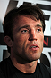 CHICAGO, IL - JANUARY 25:  Chael Sonnen answers questions from the media during the UFC on FOX open workouts at the Chicago Boxing Club on January 25, 2012 in Chicago, Illinois.  (Photo by Josh Hedges/Zuffa LLC/Zuffa LLC via Getty Images)