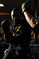 CHICAGO, IL - JANUARY 25:  Rashad Evans works out for the media during the UFC on FOX open workouts at the Chicago Boxing Club on January 25, 2012 in Chicago, Illinois.  (Photo by Josh Hedges/Zuffa LLC/Zuffa LLC via Getty Images)