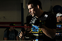 CHICAGO, IL - JANUARY 25:  Demian Maia works out for the media during the UFC on FOX open workouts at the Chicago Boxing Club on January 25, 2012 in Chicago, Illinois.  (Photo by Josh Hedges/Zuffa LLC/Zuffa LLC via Getty Images)