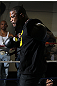 CHICAGO, IL - JANUARY 25:  Rashad Evans works out for the media during the UFC on FOX open workouts at the Chicago Boxing Club on January 25, 2012 in Chicago, Illinois.  (Photo by Josh Hedges/Zuffa LLC/Zuffa LLC via Getty Images)