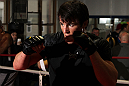 CHICAGO, IL - JANUARY 25:  Chael Sonnen works out for the media during the UFC on FOX open workouts at the Chicago Boxing Club on January 25, 2012 in Chicago, Illinois.  (Photo by Josh Hedges/Zuffa LLC/Zuffa LLC via Getty Images)