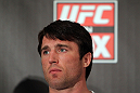 CHICAGO, IL - JANUARY 26:  Chael Sonnen attends the UFC on FOX press conference at the W Hotel on January 26, 2012 in Chicago, Illinois.  (Photo by Josh Hedges/Zuffa LLC/Zuffa LLC via Getty Images) *** Local Caption *** Chael Sonnen