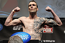 CHICAGO, IL - JANUARY 27:  George Roop weighs in during the UFC on FOX official weigh in at the Chicago Theatre on January 27, 2012 in Chicago, Illinois.  (Photo by Josh Hedges/Zuffa LLC/Zuffa LLC via Getty Images) *** Local Caption *** George Roop