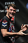 CHICAGO, IL - JANUARY 27:  Michael Bisping laughs on stage as the fans boo him before he weighs in during the UFC on FOX official weigh in at the Chicago Theatre on January 27, 2012 in Chicago, Illinois.  (Photo by Josh Hedges/Zuffa LLC/Zuffa LLC via Getty Images) *** Local Caption *** Michael Bisping