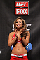 CHICAGO, IL - JANUARY 27:  UFC Octagon Girl Brittney Palmer attends the UFC on FOX official weigh in at the Chicago Theatre on January 27, 2012 in Chicago, Illinois.  (Photo by Josh Hedges/Zuffa LLC/Zuffa LLC via Getty Images) *** Local Caption *** Brittney Palmer