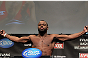 CHICAGO, IL - JANUARY 27:  Rashad Evans weighs in during the UFC on FOX official weigh in at the Chicago Theatre on January 27, 2012 in Chicago, Illinois.  (Photo by Josh Hedges/Zuffa LLC/Zuffa LLC via Getty Images) *** Local Caption *** Rashad Evans