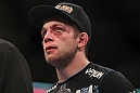 CHICAGO, IL - JANUARY 28:  Nik Lentz reacts after his loss to Evan Dunham during the UFC on FOX event at United Center on January 28, 2012 in Chicago, Illinois.  (Photo by Josh Hedges/Zuffa LLC/Zuffa LLC via Getty Images) *** Local Caption *** Nik Lentz