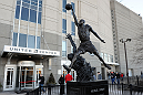 CHICAGO, IL - JANUARY 28:  Fans line up outside the arena before the UFC on FOX event at United Center on January 28, 2012 in Chicago, Illinois.  (Photo by Kari Hubert/Zuffa LLC/Zuffa LLC via Getty Images)