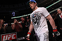 CHICAGO, IL - JANUARY 28:  Chael Sonnen enters the arena before his bout against Michael Bisping during the UFC on FOX event at United Center on January 28, 2012 in Chicago, Illinois.  (Photo by Nick Laham/Zuffa LLC/Zuffa LLC via Getty Images) *** Local Caption *** Chael Sonnen