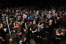 CHICAGO, IL - JANUARY 28:  Phil Davis prepares to enter the Octagon before his bout against Rashad Evans during the UFC on FOX event at United Center on January 28, 2012 in Chicago, Illinois.  (Photo by Nick Laham/Zuffa LLC/Zuffa LLC via Getty Images) *** Local Caption *** Phil Davis