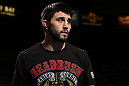 LAS VEGAS, NV - FEBRUARY 01:  Carlos Condit works out for the media and fans during the UFC 143 open workouts at Mandalay Bay Events Center on February 1, 2012 in Las Vegas, United States.  (Photo by Josh Hedges/Zuffa LLC/Zuffa LLC via Getty Images) *** Local Caption *** Carlos Condit