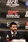 LAS VEGAS, NV - FEBRUARY 02:  Carlos Condit attends the UFC 143 final pre-fight press conference at the Mandalay Bay Hotel & Casino on February 2, 2012 in Las Vegas, United States.  (Photo by Josh Hedges/Zuffa LLC/Zuffa LLC via Getty Images) *** Local Caption *** Carlos Condit