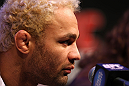 LAS VEGAS, NV - FEBRUARY 02:  Josh Koscheck attends the UFC 143 final pre-fight press conference at the Mandalay Bay Hotel & Casino on February 2, 2012 in Las Vegas, United States.  (Photo by Josh Hedges/Zuffa LLC/Zuffa LLC via Getty Images) *** Local Caption *** Josh Koscheck