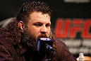 LAS VEGAS, NV - FEBRUARY 02:  Roy Nelson attends the UFC 143 final pre-fight press conference at the Mandalay Bay Hotel & Casino on February 2, 2012 in Las Vegas, United States.  (Photo by Josh Hedges/Zuffa LLC/Zuffa LLC via Getty Images) *** Local Caption *** Roy Nelson