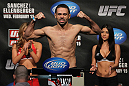 OMAHA, NE - FEBRUARY 14:  Vagner Rocha weighs in during the UFC on FUEL TV weigh in event at Omaha Civic Auditorium on February 14, 2012 in Omaha, Nebraska.  (Photo by Josh Hedges/Zuffa LLC/Zuffa LLC via Getty Images) *** Local Caption *** Vagner Rocha