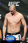 OMAHA, NE - FEBRUARY 14:  Stefan Struve weighs in during the UFC on FUEL TV weigh in event at Omaha Civic Auditorium on February 14, 2012 in Omaha, Nebraska.  (Photo by Josh Hedges/Zuffa LLC/Zuffa LLC via Getty Images) *** Local Caption *** Stefan Struve