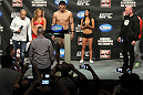 OMAHA, NE - FEBRUARY 14:  Jake Ellenberger weighs in during the UFC on FUEL TV weigh in event at Omaha Civic Auditorium on February 14, 2012 in Omaha, Nebraska.  (Photo by Josh Hedges/Zuffa LLC/Zuffa LLC via Getty Images) *** Local Caption *** Jake Ellenberger