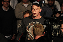 OMAHA, NE - FEBRUARY 15:  Stefan Struve enters the arena before his bout against Dave Herman during the UFC on FUEL TV event at Omaha Civic Auditorium on February 15, 2012 in Omaha, Nebraska.  (Photo by Josh Hedges/Zuffa LLC/Zuffa LLC via Getty Images) *** Local Caption *** Stefan Struve