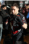 TOKYO, JAPAN - FEBRUARY 22:  UFC Lightweight Champion Frankie Edgar works out for the media during the UFC 144 open workouts at Gold's Gym on February 22, 2012 in Tokyo, Japan.  (Photo by Josh Hedges/Zuffa LLC/Zuffa LLC via Getty Images) *** Local Caption *** Frankie Edgar