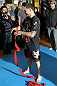 TOKYO, JAPAN - FEBRUARY 22:  UFC Lightweight Champion Frankie Edgar works out for the media during the UFC 144 open workouts at Gold's Gym on February 22, 2012 in Tokyo, Japan.  (Photo by Josh Hedges/Zuffa LLC/Zuffa LLC via Getty Images) *** Local Caption *** Frankie Edgar