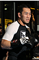 TOKYO, JAPAN - FEBRUARY 22:  Yushin Okami works out for the media during the UFC 144 open workouts at Gold's Gym on February 22, 2012 in Tokyo, Japan.  (Photo by Josh Hedges/Zuffa LLC/Zuffa LLC via Getty Images) *** Local Caption *** Yushin Okami