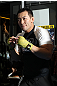 TOKYO, JAPAN - FEBRUARY 22:  Yushin Okami works out for the media during the UFC 144 open workouts at Gold's Gym on February 22, 2012 in Tokyo, Japan.  (Photo by Josh Hedges/Zuffa LLC/Zuffa LLC via Getty Images) *** Local Caption *** Yushin Okami