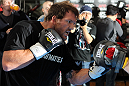 TOKYO, JAPAN - FEBRUARY 22:  Ryan Bader works out for the media during the UFC 144 open workouts at Gold's Gym on February 22, 2012 in Tokyo, Japan.  (Photo by Josh Hedges/Zuffa LLC/Zuffa LLC via Getty Images) *** Local Caption *** Ryan Bader