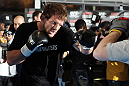 TOKYO, JAPAN - FEBRUARY 22:  Ryan Bader works out for the media during the UFC 144 open workouts at Gold's Gym on February 22, 2012 in Tokyo, Japan.  (Photo by Josh Hedges/Zuffa LLC/Zuffa LLC via Getty Images) *** Local Caption *** Ryan Bader