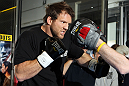 TOKYO, JAPAN - FEBRUARY 22:  Ryan Bader works out for the media during the UFC 144 open workouts at Gold's Gym on February 22, 2012 in Tokyo, Japan.  (Photo by Josh Hedges/Zuffa LLC/Zuffa LLC via Getty Images) *** Local Caption *** Ryan Bader