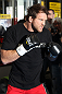 TOKYO, JAPAN - FEBRUARY 22:  Ryan Bader works out for the media during the UFC 144 open workouts at Gold's Gym on February 22, 2012 in Tokyo, Japan.  (Photo by Josh Hedges/Zuffa LLC/Zuffa LLC via Getty Images) *** Local Caption *** Ryan Bader