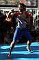 TOKYO, JAPAN - FEBRUARY 22:  Benson Henderson works out for the media during the UFC 144 open workouts at Gold's Gym on February 22, 2012 in Tokyo, Japan.  (Photo by Josh Hedges/Zuffa LLC/Zuffa LLC via Getty Images) *** Local Caption *** Benson Henderson
