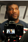 TOKYO, JAPAN - FEBRUARY 22:  Quinton "Rampage" Jackson answers questions from the media during the UFC 144 open workouts at Gold's Gym on February 22, 2012 in Tokyo, Japan.  (Photo by Josh Hedges/Zuffa LLC/Zuffa LLC via Getty Images) *** Local Caption *** Quinton Jackson