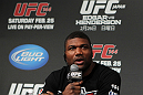 TOKYO, JAPAN - FEBRUARY 23:  Quinton "Rampage" Jackson attends the final UFC 144 pre-fight press conference at the Ritz-Carlton Hotel on February 23, 2012 in Tokyo, Japan.  (Photo by Josh Hedges/Zuffa LLC/Zuffa LLC via Getty Images) *** Local Caption *** Quinton Jackson