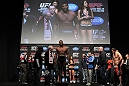 SAITAMA, JAPAN - FEBRUARY 25:  Quinton "Rampage" Jackson fails to make weight during the official UFC 144 weigh in at the Saitama Super Arena on February 25, 2012 in Saitama, Japan.  (Photo by Josh Hedges/Zuffa LLC/Zuffa LLC via Getty Images) *** Local Caption *** Quinton Jackson