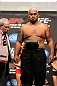 SAITAMA, JAPAN - FEBRUARY 25:  Mark Hunt weighs in during the official UFC 144 weigh in at the Saitama Super Arena on February 25, 2012 in Saitama, Japan.  (Photo by Josh Hedges/Zuffa LLC/Zuffa LLC via Getty Images) *** Local Caption *** Mark Hunt