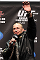 SAITAMA, JAPAN - FEBRUARY 25:  UFC Welterweight Champion Georges St-Pierre takes part in a Q&A session before the official UFC 144 weigh in at the Saitama Super Arena on February 25, 2012 in Saitama, Japan.  (Photo by Josh Hedges/Zuffa LLC/Zuffa LLC via Getty Images) *** Local Caption *** Georges St-Pierre