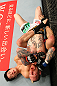 SAITAMA, JAPAN - FEBRUARY 26:  (L-R) Hatsu Hioki attempts to secure a submission hold against Bart Palaszewski during the UFC 144 event at Saitama Super Arena on February 26, 2012 in Saitama, Japan.  (Photo by Al Bello/Zuffa LLC/Zuffa LLC via Getty Images) *** Local Caption *** Hatsu Hioki; Bart Palaszewski