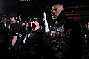 SAITAMA, JAPAN - FEBRUARY 26:  Quinton "Rampage" Jackson enters the arena before his bout against Ryan Bader during the UFC 144 event at Saitama Super Arena on February 26, 2012 in Saitama, Japan.  (Photo by Al Bello/Zuffa LLC/Zuffa LLC via Getty Images) *** Local Caption *** Quinton Jackson