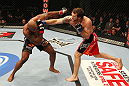 SAITAMA, JAPAN - FEBRUARY 26:  (R-L) Ryan Bader punches Quinton "Rampage" Jackson during the UFC 144 event at Saitama Super Arena on February 26, 2012 in Saitama, Japan.  (Photo by Al Bello/Zuffa LLC/Zuffa LLC via Getty Images) *** Local Caption *** Quinton Jackson; Ryan Bader