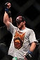 SAITAMA, JAPAN - FEBRUARY 26:  Ryan Bader reacts after defeating Quinton "Rampage" Jackson during the UFC 144 event at Saitama Super Arena on February 26, 2012 in Saitama, Japan.  (Photo by Josh Hedges/Zuffa LLC/Zuffa LLC via Getty Images) *** Local Caption *** Ryan Bader