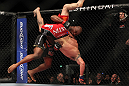 SAITAMA, JAPAN - FEBRUARY 26:  (L-R) Quinton "Rampage" Jackson slams Ryan Bader during the UFC 144 event at Saitama Super Arena on February 26, 2012 in Saitama, Japan.  (Photo by Josh Hedges/Zuffa LLC/Zuffa LLC via Getty Images) *** Local Caption *** Quinton Jackson; Ryan Bader